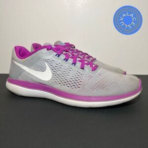 Womens NIKE Flex RN 2016 Gray Running Shoes / Size 9